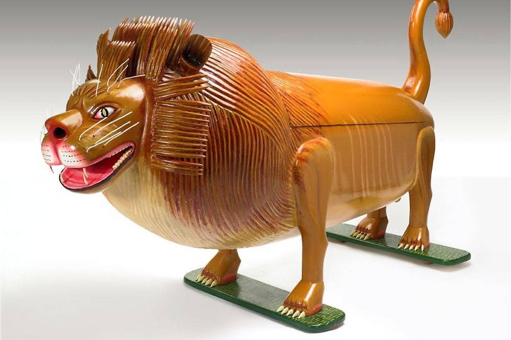 Cercueil personnalisé Lion