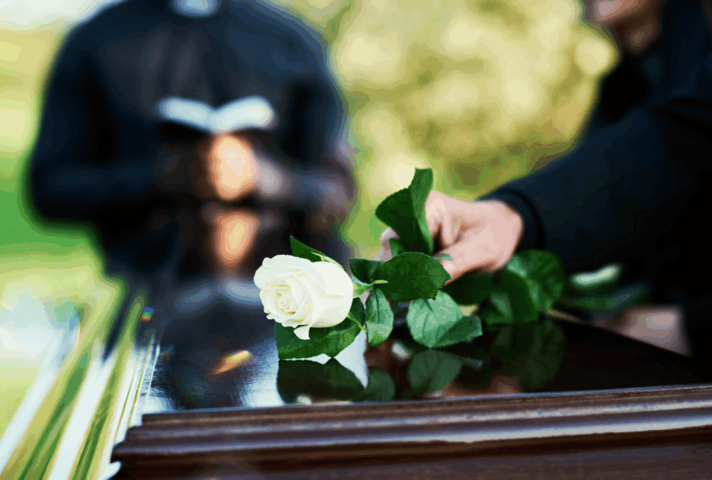 Quelle phrase graver sur la plaque funéraire d'un passionné de musique