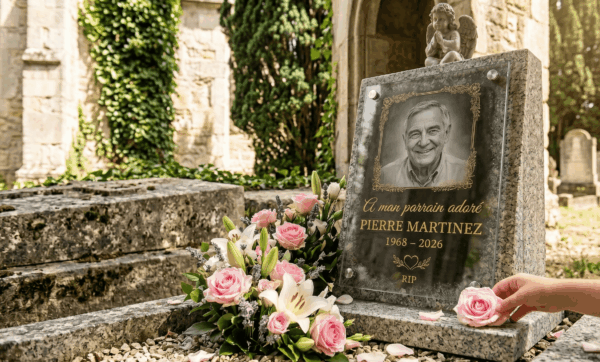 Texte pour plaque funéraire parrain