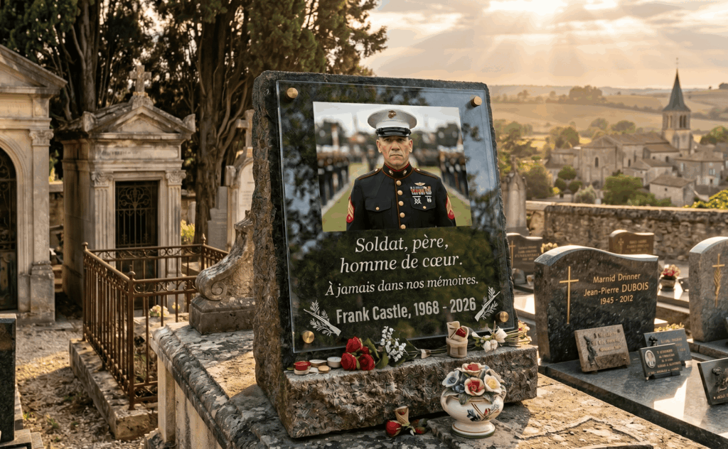 Texte plaque funéraire pour militaire