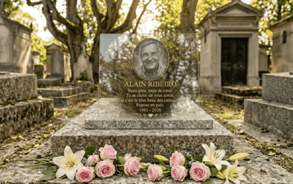 Texte pour plaque funéraire beau père